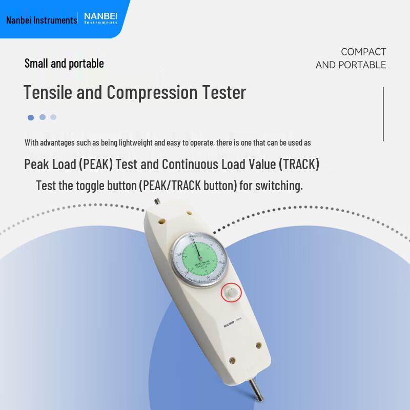 High-Precision Pointer Push-Pull Force Gauge