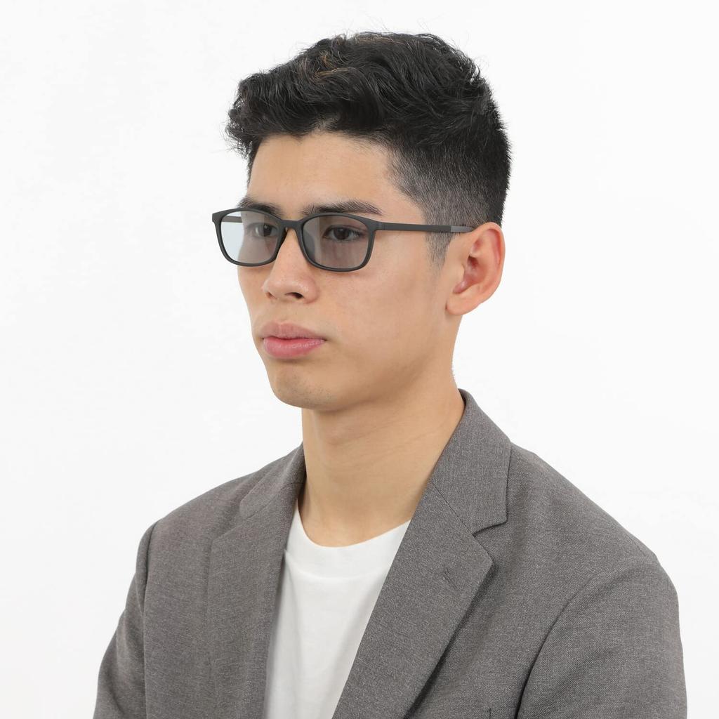 AZ Large For Large Polarized Day and Night UV Matte Black To Slightly Large [EVERNEVER Label] Men's Sunglasses, Size, Large, Large, Wide, Faces,