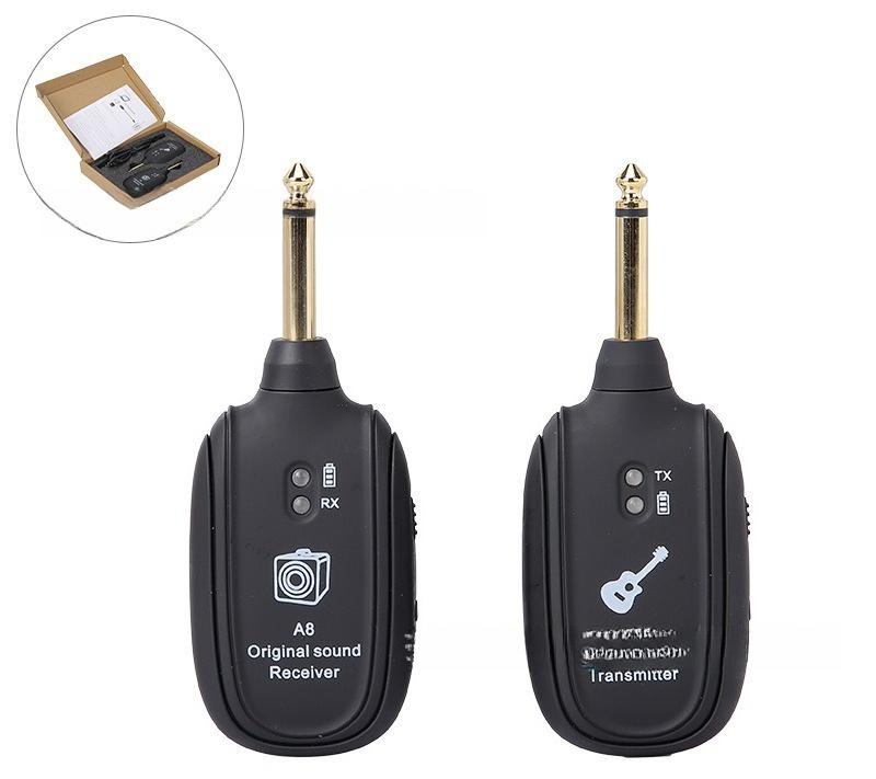 Wireless Guitar Transmitter A8 Is Suitable for Electric Guitars and Basses