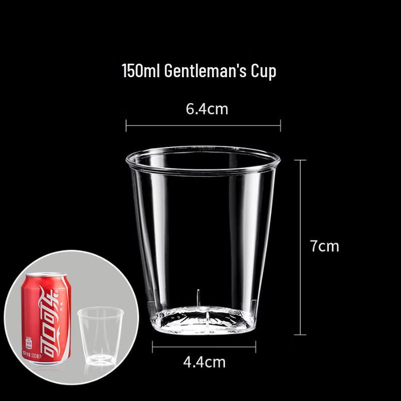 ShijiXi Disposable Hard Plastic Cups