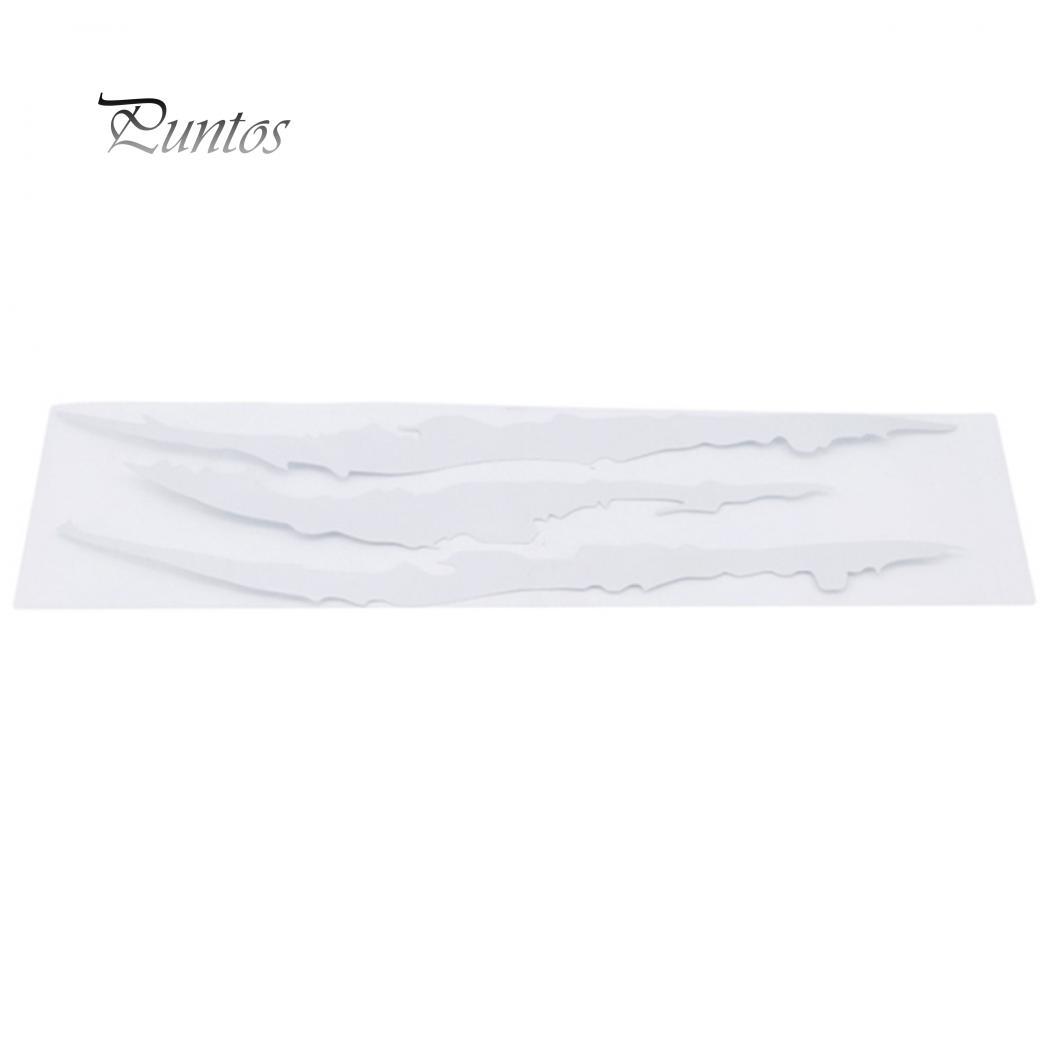 

Призрачный коготь автомобиля-Стайлинг Светоотражающий свет наклейка для бровей украшение белый