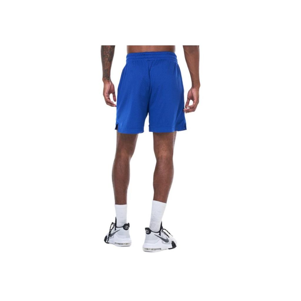 Nike Golden State Warriors Logo Print Breathable Sports Shorts Men Shorts Royal-Blue FB3727-495