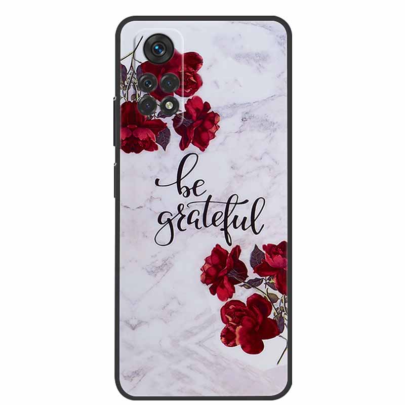 Pro pouzdro Xiaomi Redmi Note 11 Mramorové Silikonové TPU Měkké Zadní Kryt Pouzdro na Telefon pro Redmi Note 11S 11 S Funda Roztomilé Nárazuvzdorné Coque