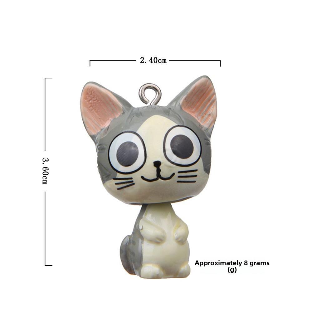 Home Chis Sweet Animal Figures Resin Toy For Keychain Making And Projects Craft