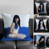 A-Aitana Ocanaa Singer Cushion Cover Pillowcase Ultra Soft Skin Friendly Fabric Cloud Like Comfort & Concealed Zipper