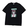 Osillos C65 Vtuber Girl Oversized T-Shirt_Black