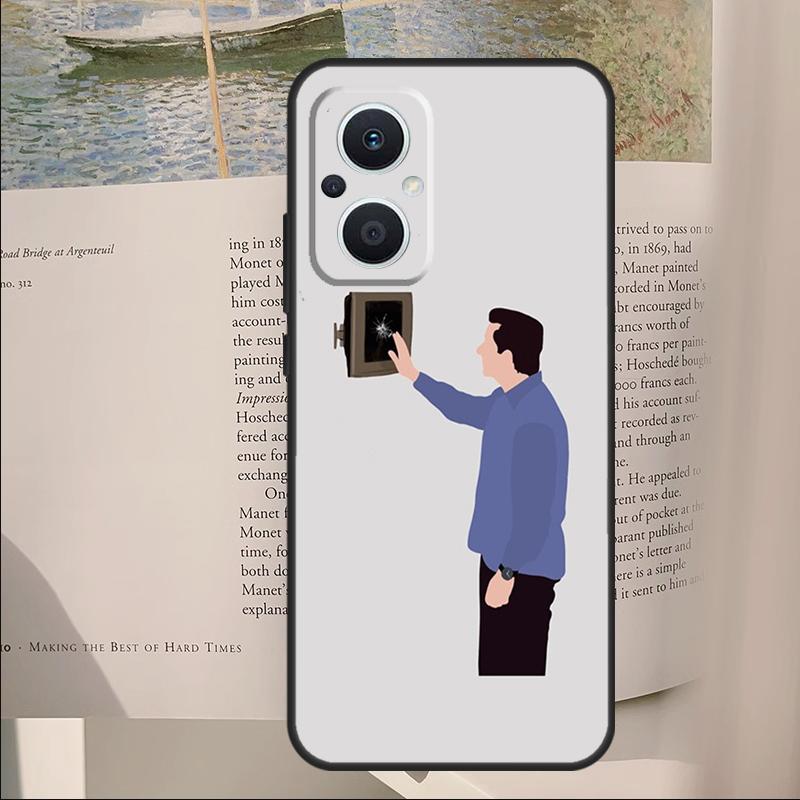 TV The Office Michael Scott Cover For OPPO Reno 12F 11F 13F 14F 10 11 12 13 14 Pro 8 Lite OPPO Find X9 X6 X5 X8 Pro Case