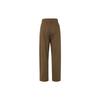 UNIQLO FW23 U Series Solid Color Knitted Long Pants Casual Pants Unisex bottoms Light-Brown 461548-35