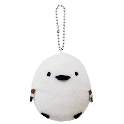 [BESTEVER] Soft Egg Ball Chain Plush Toy, Long-tailed Tit, 46162