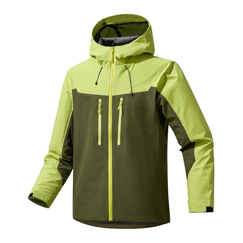 

Штормовая куртка Seek No Leisure: Весенне-осенний водонепроницаемый, ветрозащитный, унисекс костюм для альпинизма с жесткой оболочкой - Уровень I Защита от сильного дождя 3XL