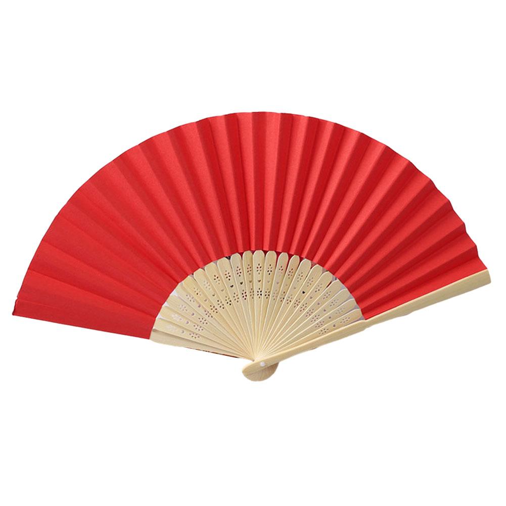 Unique 7Inch Folding Fan Handmade Chinese Style Paper Fan for Weddings Parties and Events Easy To Carry and Elegant