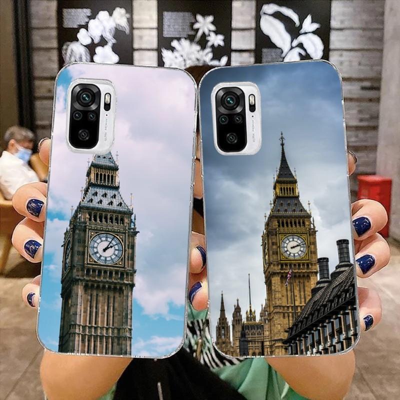 

Чехол для телефона London Big Ben для Xiaomi 12 11T 10 9 Redmi Note 11 10 10S Pro Redmi 9 9A 8 Прозрачный чехол для телефона Xiaomi 12-12X