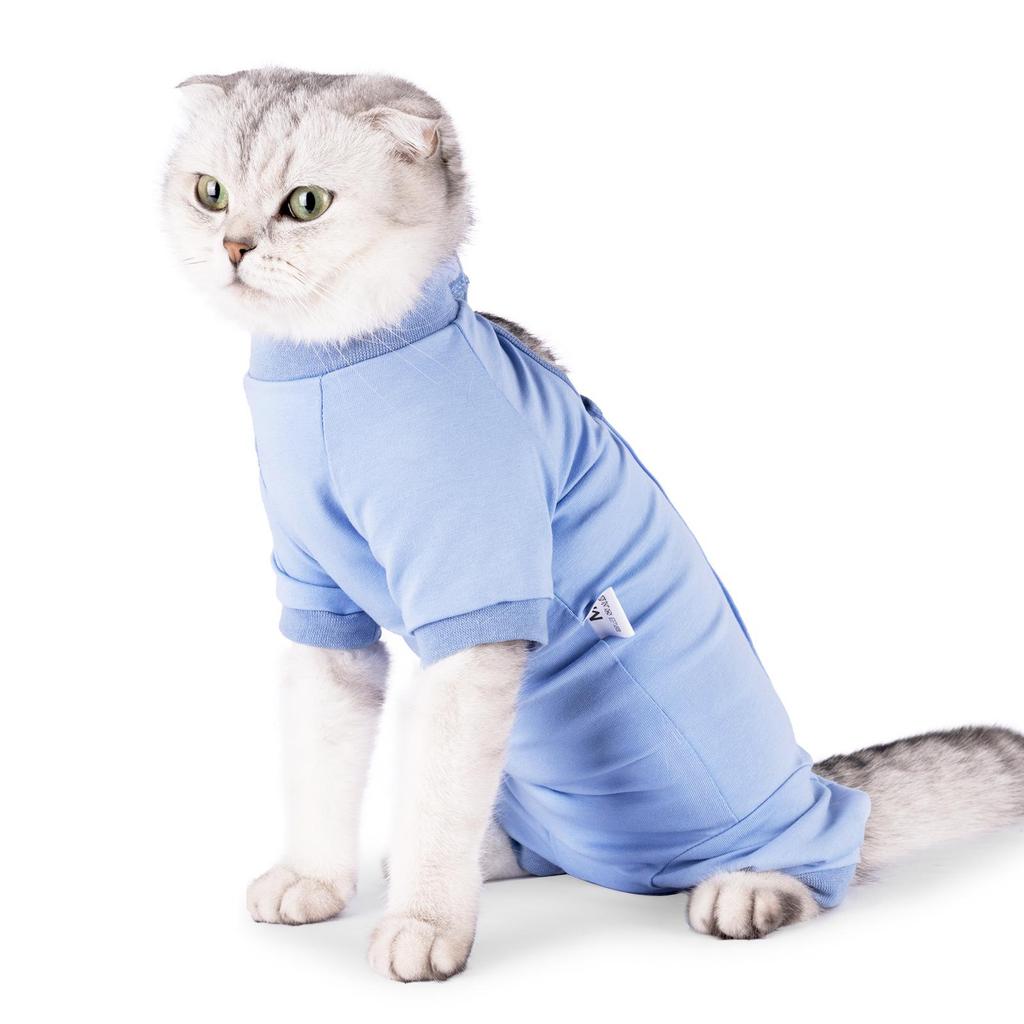 Cat Spay/Neuter Recovery Suit - Post-Op Anti-Lick Pet Clothing