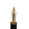 Very Good PARKER fountain pen Duofold Black GT International Early type  18K Used
