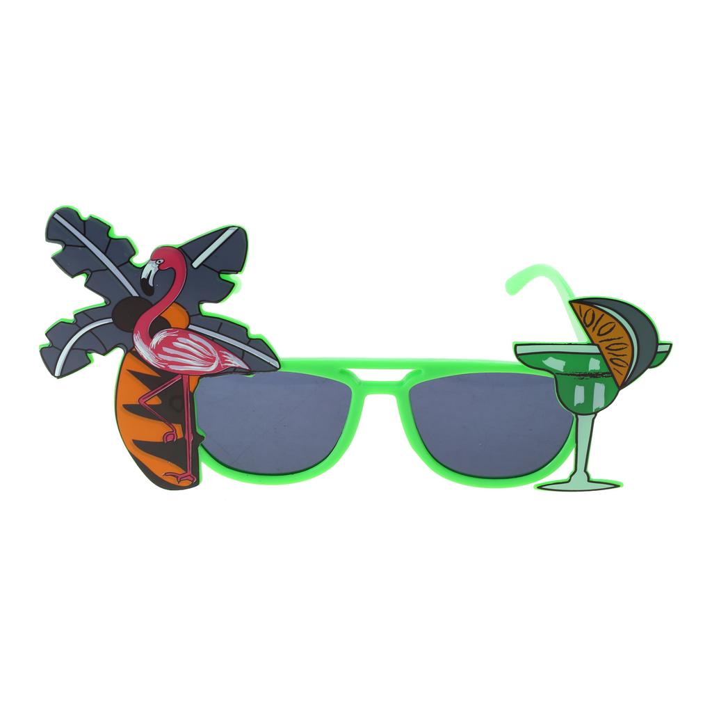 Hawaii Party Sunglasses Funny Glasses Beach Sunglasses Party Favor Flamingo Party Glasses Beach Glasses Funny
