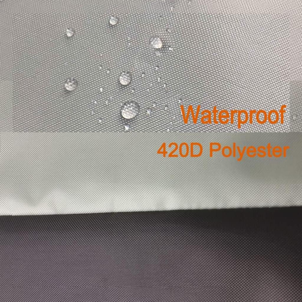 Terrassehuske Stoltrekk A-Ramme UV-bestandig Utendørs Husketrekk Vanntett Støvtett Værvern Terrasse Møbeltrekk for Hagemøbler