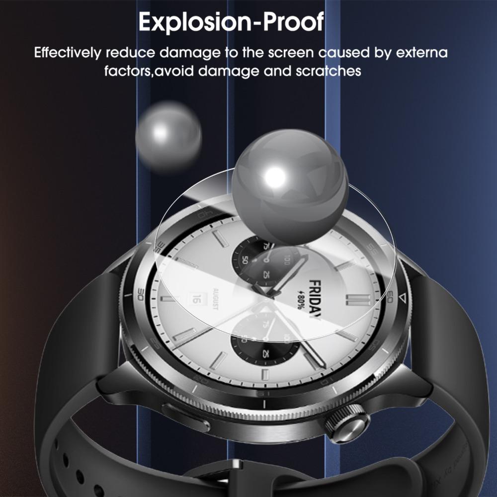 5-1pcs for Xiaomi Watch S4 41mm Easy To Install Tempered Glass Ultra HD Screen Protector Explosion-Proof Film Anti-scratch Films