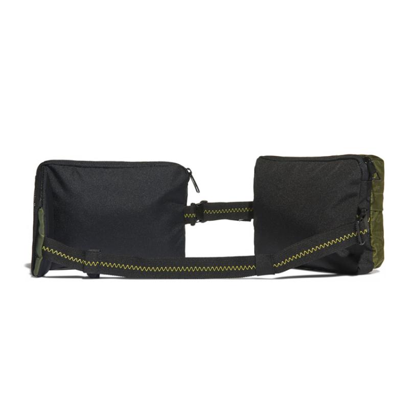 adidas Recycled Material Adjustable Belt Sports Fanny Pack Unisex Army Green Adidas GH7208