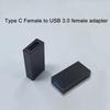Type C Female To Female USB C Male To Male USB 3.0 To Type C Female Converter Adapter for Mobile Phone Tablet Computer