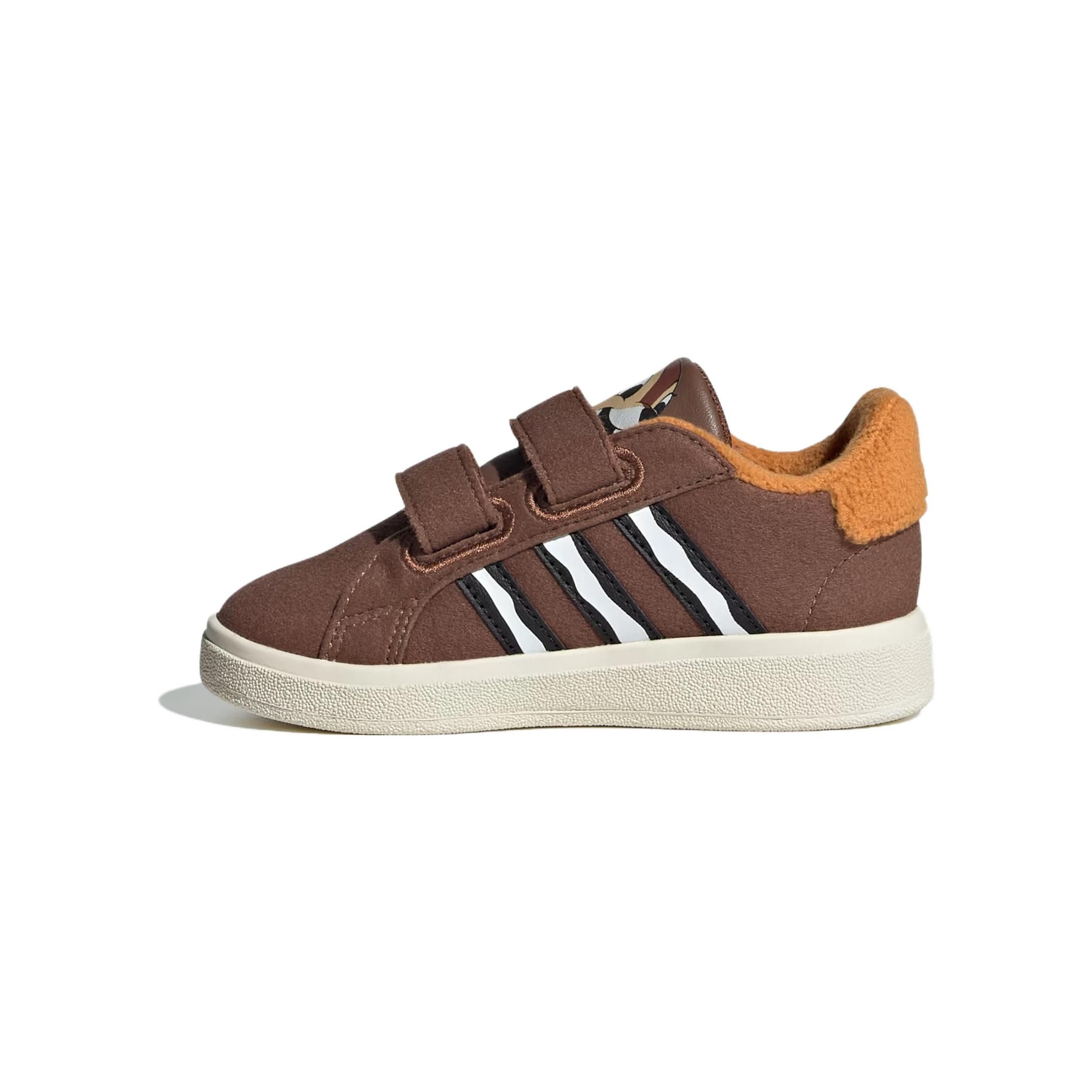 

Adidas Кроссовки Disney x Grand Court I Chip n Dale Baby коричневые Preloved-коричневые Core-черные IG0452 25½