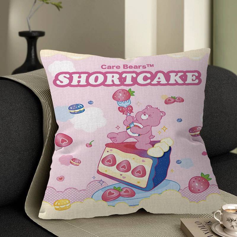 CARE Bear American Retro Cartoon Cute Cushion Cover Decorative Pillow Sofa Home Decor Case Pillow Cases