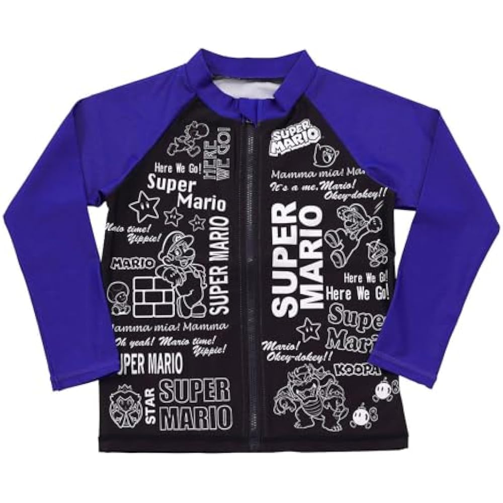 Super Mario Boys Rash Guard 562