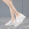Vintage Women Slippers Brand New Integrated Slipper Female Light Summer Casual Shoes Soft 10cm Conspicuous Heightening Shoe 41