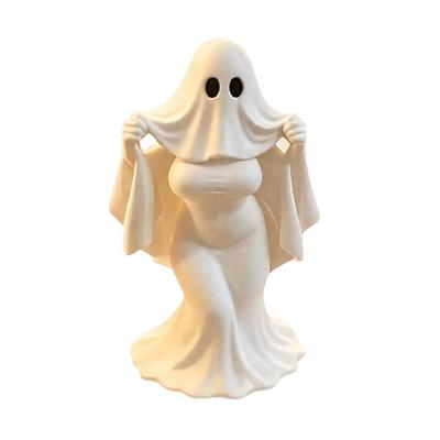 3D Printed Specter Figurine Ornament for Halloween Tabletop Displays, 3D Printed Sculpted Statue for Shelf Decoration
