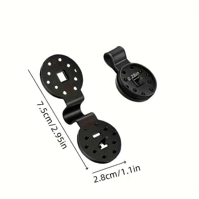 100 Stück Schwarze Schattierclips Strapazierfähiger PP-Kunststoff, Ideal für Schattiernetze, Terrassensichtschutz, Mehrzweck-Wasserfest-Clips, Befestigungen für Schattiernetze