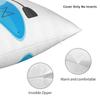 Stand Up Paddling Surf Square Pillowcase Polyester Linen Velvet Printed Zip Decor Throw Pillow Case Sofa Seater Cushion Cover