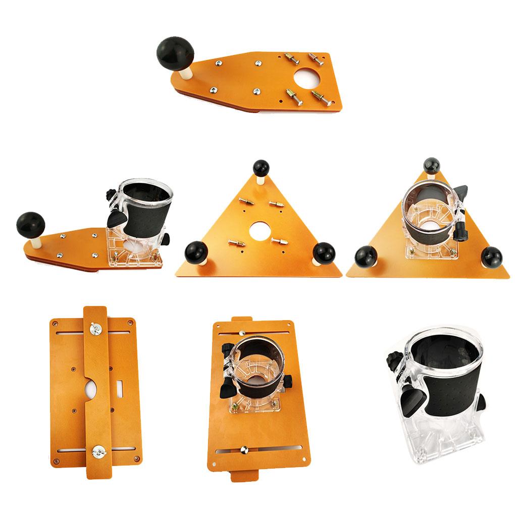 Professional Router Milling Table Trimmer Base Dustproof Stable Balance Board Work Bench Woodworking Balance Board