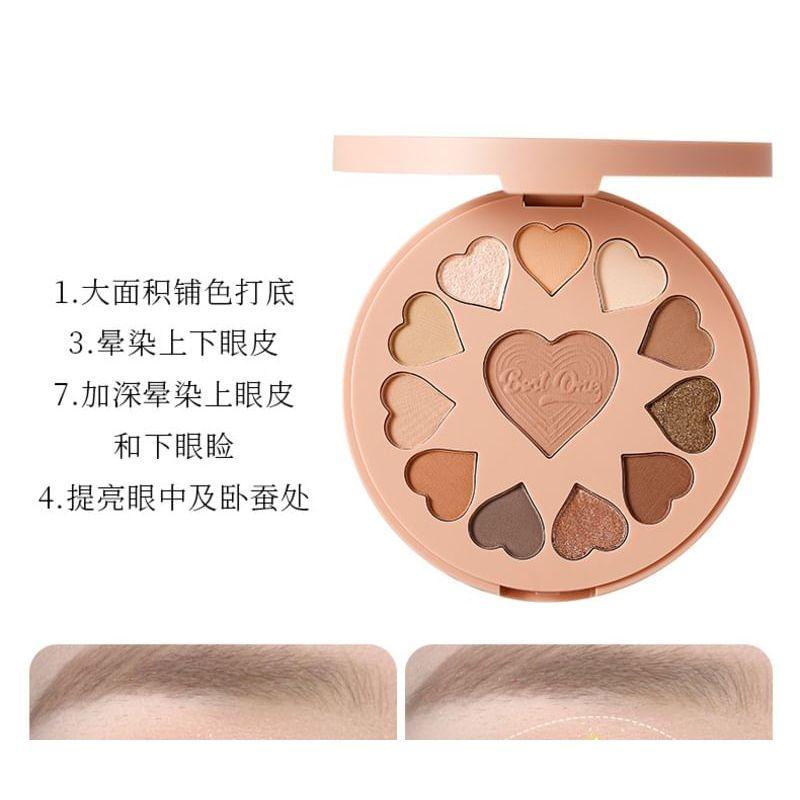 xixi - Maillard Slightly Drunk Eye Shadow Set - 1# Milk Apricot