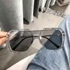 New Big Frame Sunglasses Trendy Unisex Large Glasses for Driving and Fashion