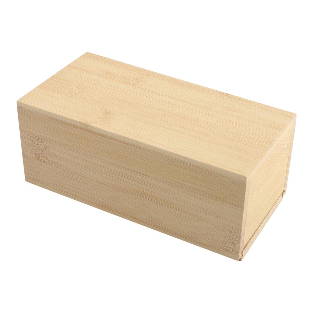 Pullout Wooden Box with Sliding Lid Great for Storing Treasures and Memories