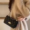Women's Bag 2026 New Shoulder Small Square Bag Niche Fashion Versatile Texture Diamond Chain Crossbody Shoulder Bag