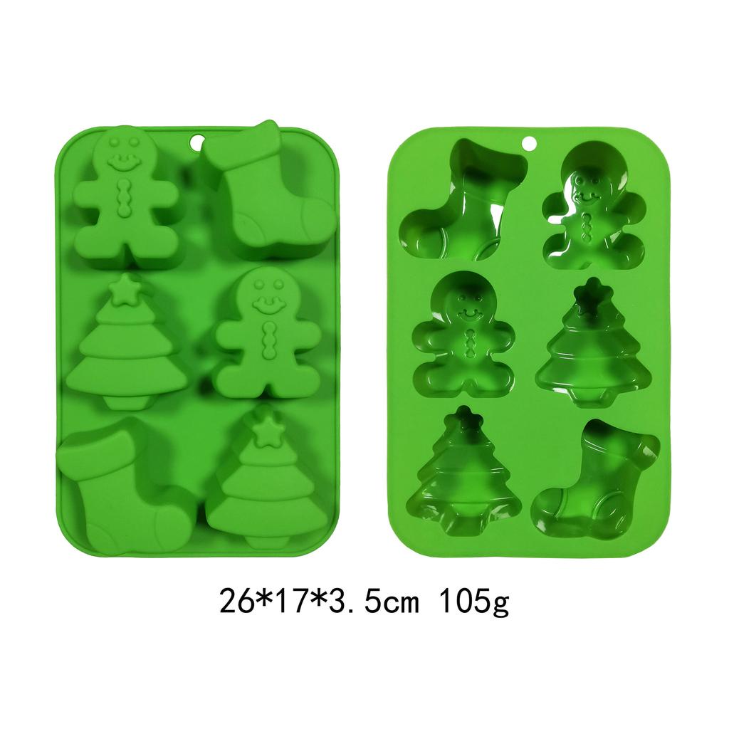Christmas Silicone Cake Mold, DIY Christmas Tree Cake, Chocolate Cake Mold, Baking Tools