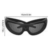 Jy .s Mesh and Metal Safety Glasses, Black