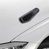2 ST Bil Luftflödesventil Klistermärke Motorhuv Luftflödesintag Skydd Dekorpanel Dekoration Auto Simulering Luftintag Dekorativt Klistermärke