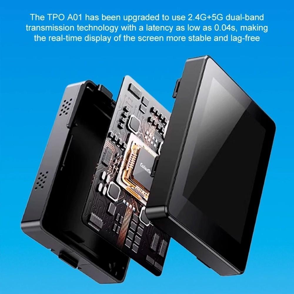 Same Screen Display Screen Remote Control Mini Phone Rear Camera  Vlog Recording