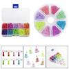 Creative Mixed Color Gourd-Shaped Safety Pin Knitting Tool Cross Stitch Pin For Home Crafts Sewing Accessory