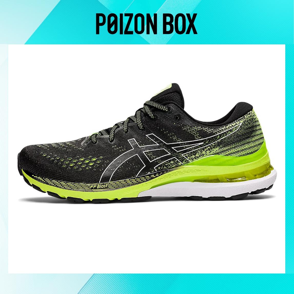 

кроссовки ASICS Gel-Kayano 28 Black Hazard Green 1011B189-004