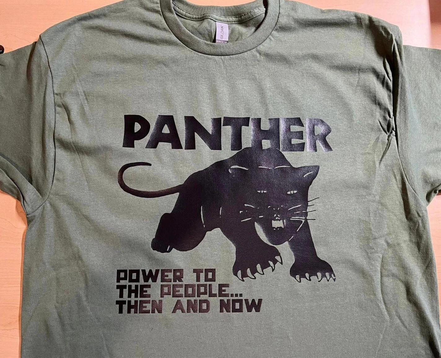 Black Panther Party All Power to people shirt t-shirt Protest Revolution XS