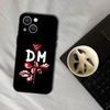 Custodia Morbida Nera per Telefono con Band D-Depeche ModeS Per iPhone 17,16,15,14,13,12,11,Pro,XS,Max,XR,Plus,E,SE4,Mini
