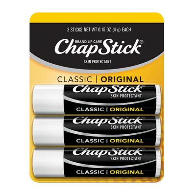 Lip Balm Set of 3 Original Chapstick