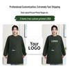 Beiyou Simple Waterproof Long-Sleeve Apron 2-Pack
