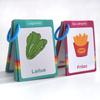 Food / Animals / Fruits / Body Parts French Words Learning Cards for Kids Early Language Skill Classroom Activities Memory Games