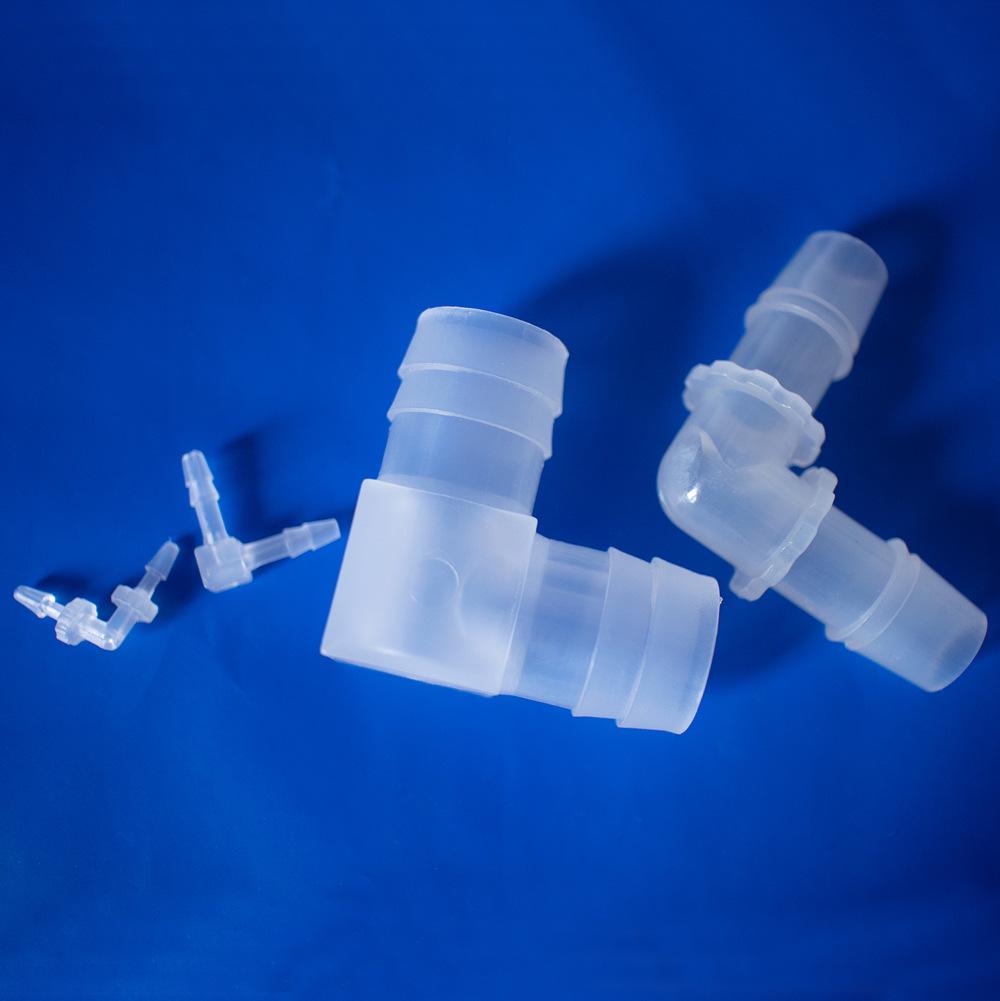 L-Shaped Elbow Plastic Connector Fittings, 90° Right Angle Pipe Accessories
