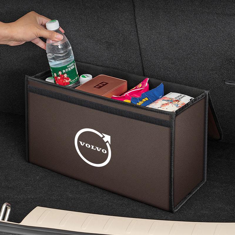 Auto Kofferraum Aufbewahrungsbox Faltbare Auto Organizer Tasche Zubehör Für Volvo XC40 XC60 XC70 XC90 V40 V50 V60 V90 S40 S60 S90 C30 C40
