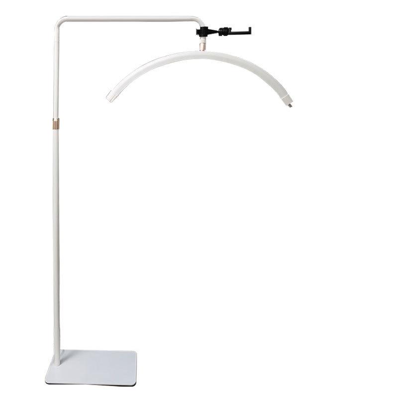 28-inch Half-Moon Beauty Salon Floor Light for Makeup, Manicure, Eyebrow Tattoo, & Eyelash Extension