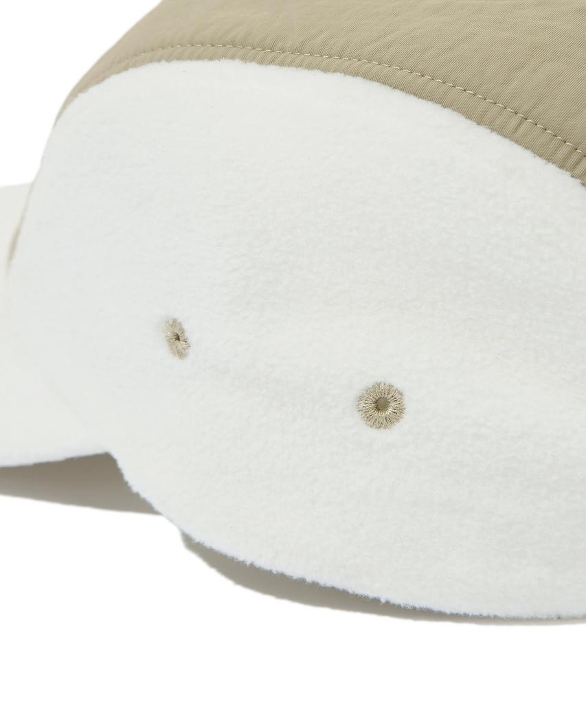 YALE [Onemile Wear] Fleece Nylon Camp Cap Ivory
